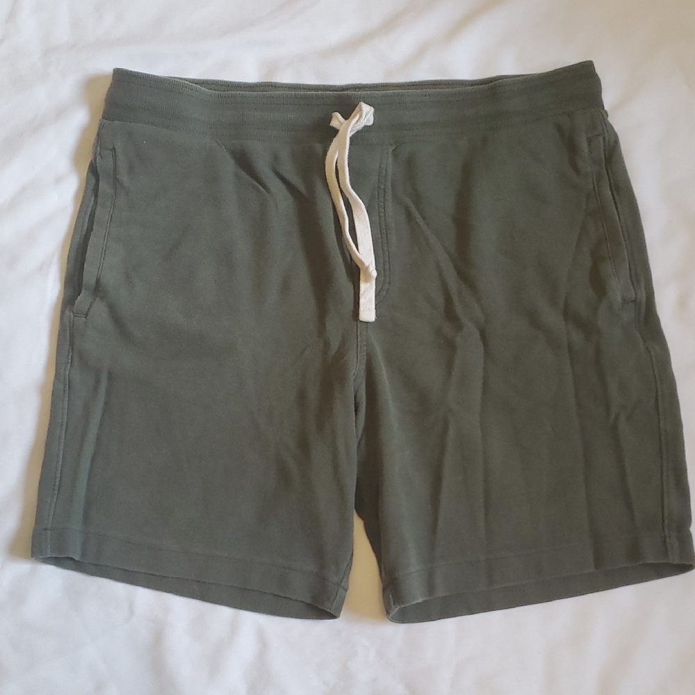 Goodfellow & Co Green Athletic Shorts with Elastic Waistband